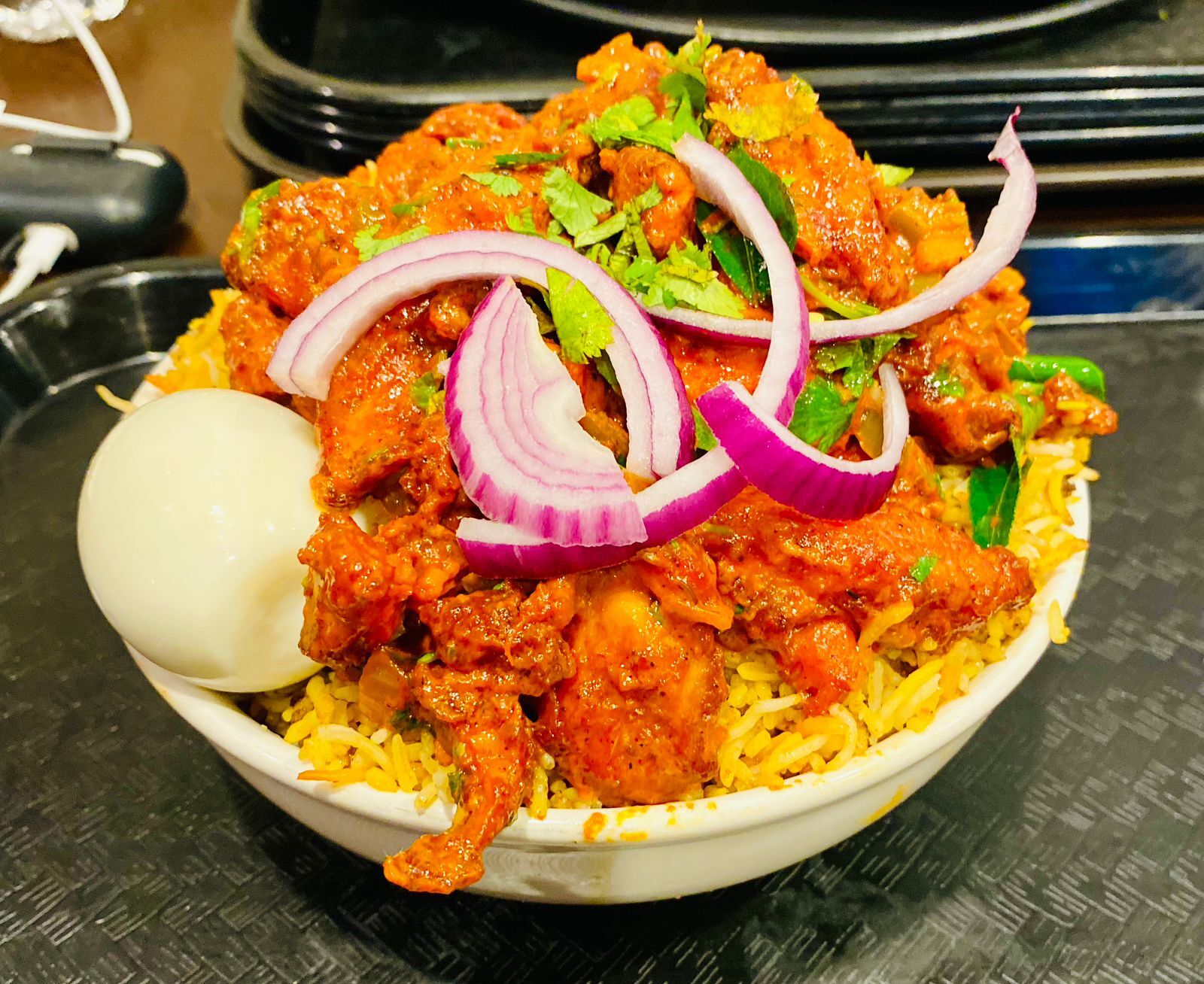 Chicken 555 biryani hello india